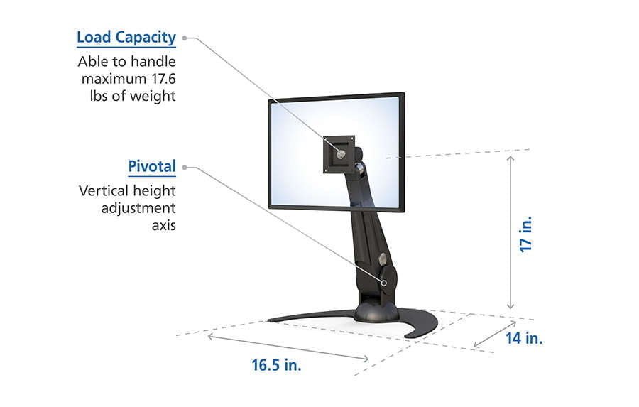 Desk Mounted Monitor Arm specifications
