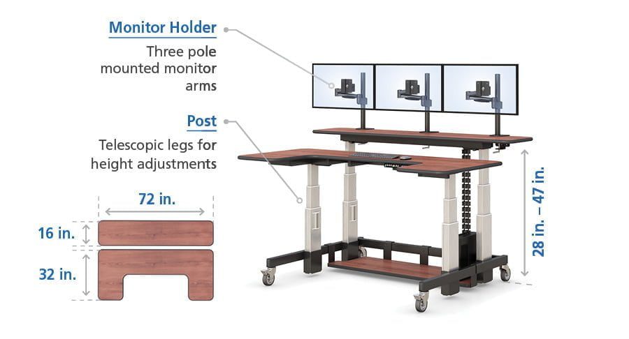 Standing Desk Features