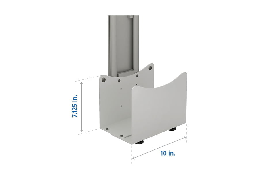 Durable Universal Computer CPU Wall Mount