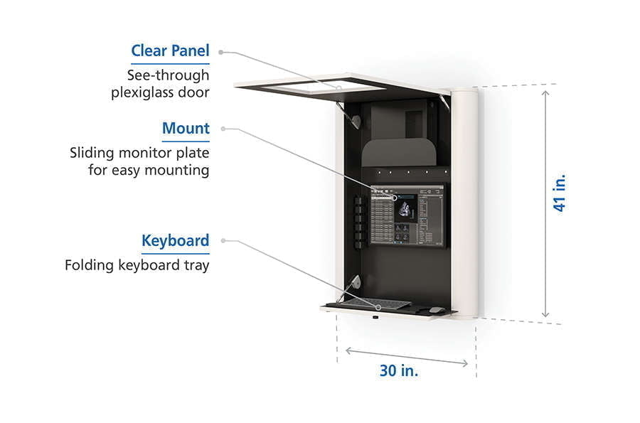 Computer Wall Mounted Cabinet specifications