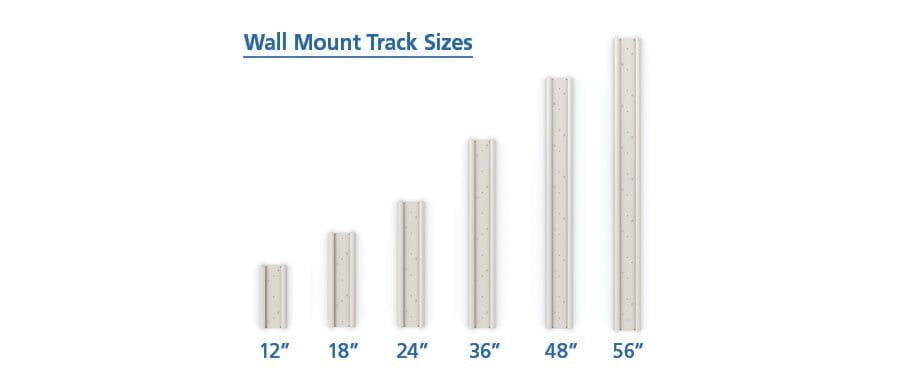 48" Wall Track Mount