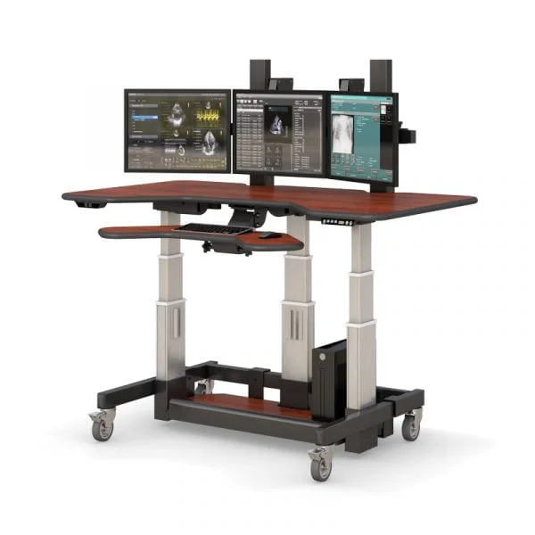Height Adjustable Uplift Desk for Radiology Imaging Associates