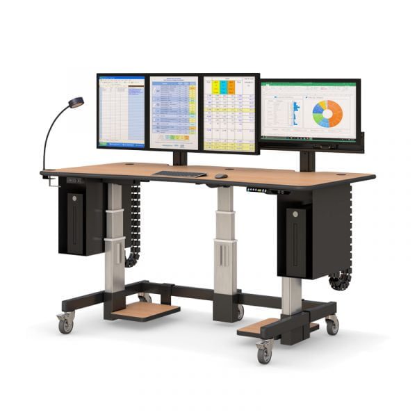 Height Adjustable Computer Uplift Desk