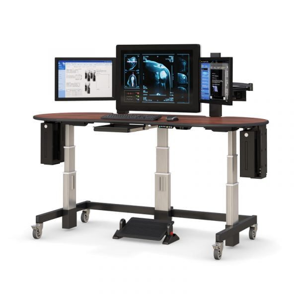 Autonomous Desk for Radiology Ultrasound Reading