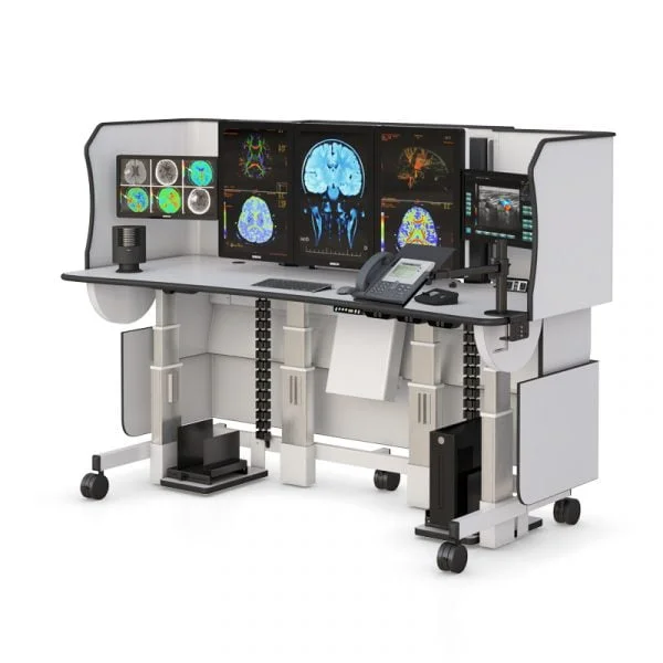Standing Desk for Diagnostic Radiology PACS Workstations