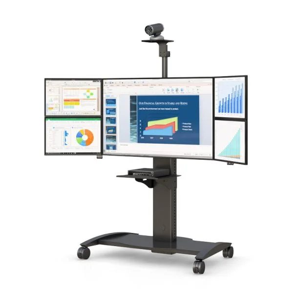 Laptop Monitor Rolling Stand