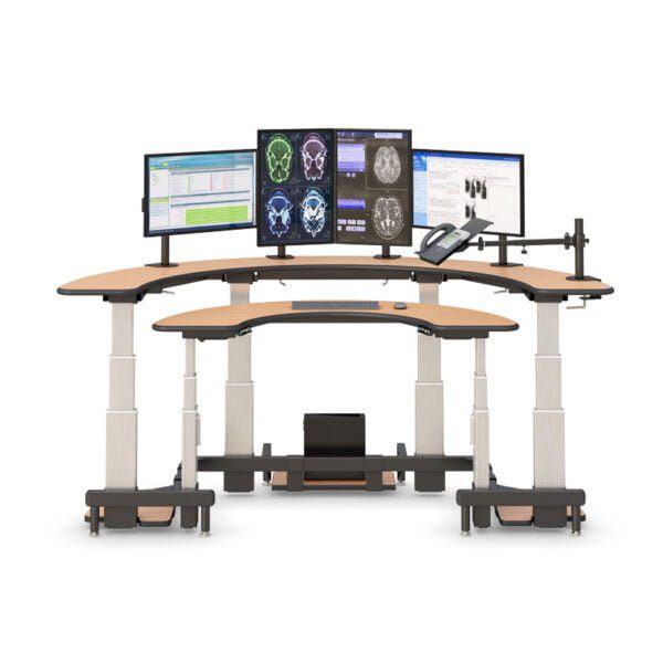 Ergonomic Dual-Tier Standing Table