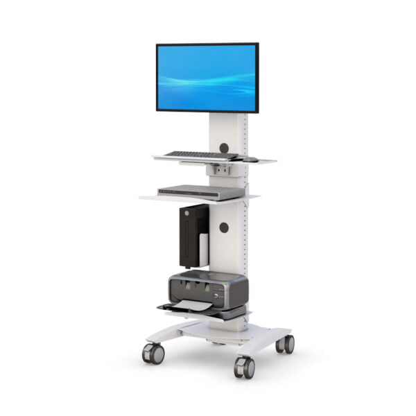 Rolling Monitor Computer Stand