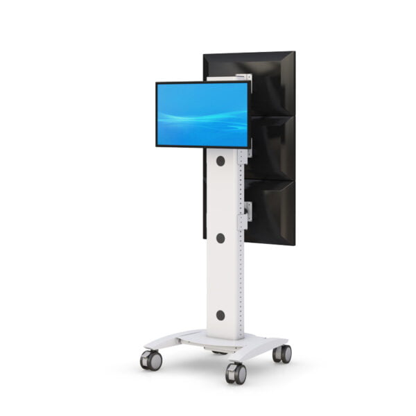 Mobile Monitor Display Cart for Medical Professionals