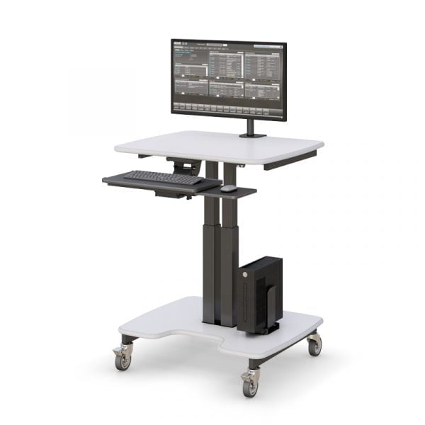 Medical Computer Stand on Wheels