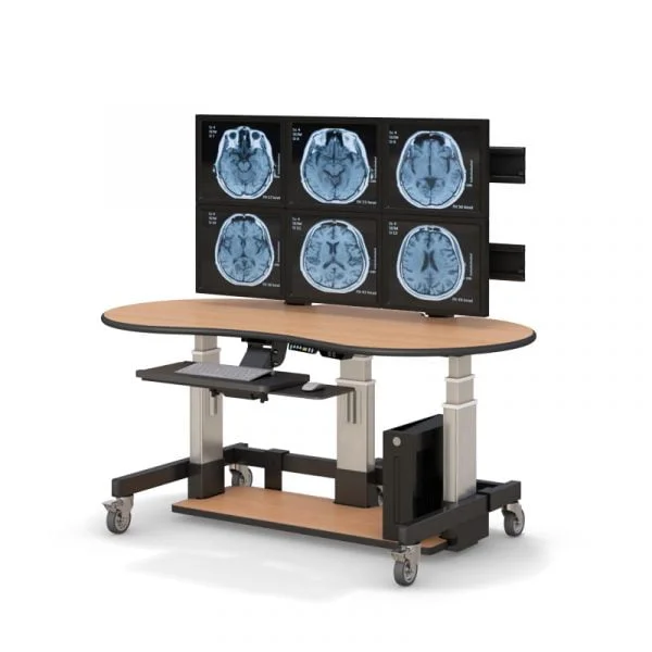 Height Adjustable Stand Up Desk for PACS