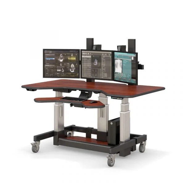 Height-Adjustable Desk for Radiology Imaging Associates