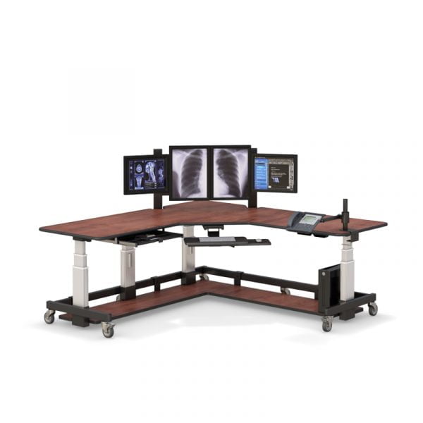 Ergonomic Adjustable Medical Sit and Stand Desk