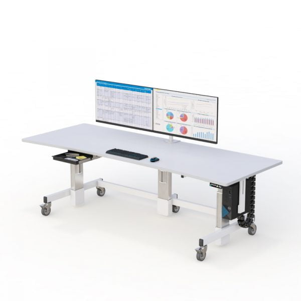 ergonomic height adjustable standing desk