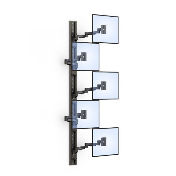Adjustable Vertical Monitor Wall Mount