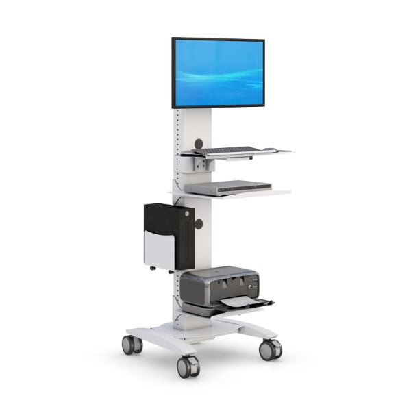 Adjustable Monitor Rolling Stand