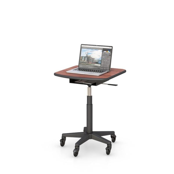 Adjustable Laptop Cart with Wheels