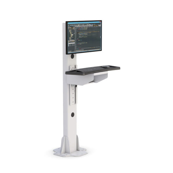 Floor Mount Industrial Computer Stand
