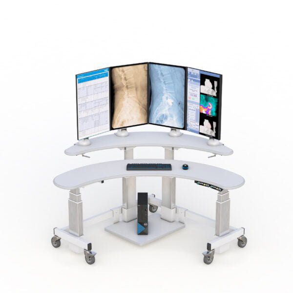 Dual-Tier Standing Desk Furniture
