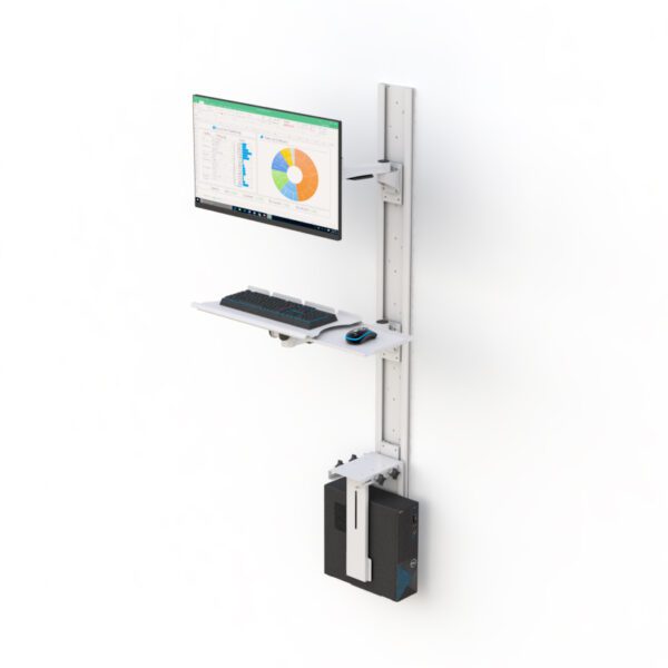 Enhance Efficiency with AFC's Track-Mounted Wall Computer Workstation - Image 7