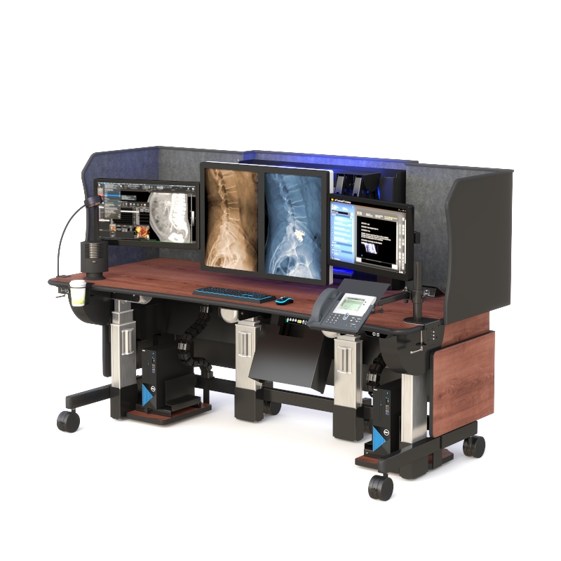 AFC Radiology Workstation Desk 5 AFC Radiology Workstation Desk - Image 5