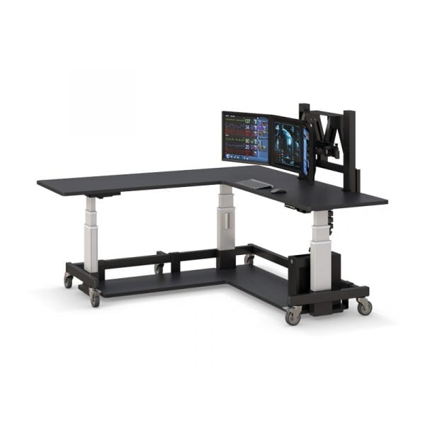 Standing PACS System Reading Desks for Radiologist