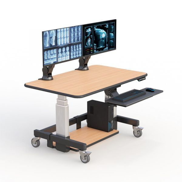 height adjustable computer standing office desk