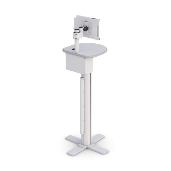 Height Adjustable Floor Stand for Ipad Tablet Holder