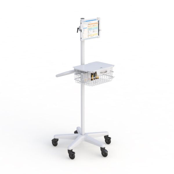 Height Adjustable Computer Cart for Tablet PC