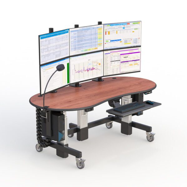 772792 Rolling Sit Stand Desk