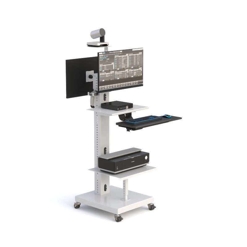 Mobile Dual Monitor Polycom Telemedicine Equipment 6 Mobile Dual Monitor Polycom Telemedicine Equipment - Image 6