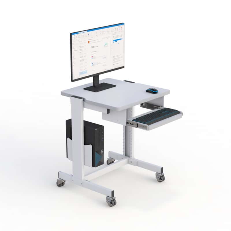 AFC Small Computer Desk Table: Compact Workspace Solution 2 AFC Small Computer Desk Table: Compact Workspace Solution - Image 2