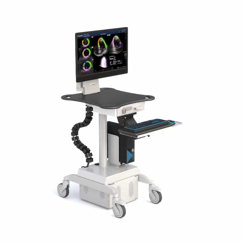 Rolling Point of Care Medical Computer Cart 2 Rolling Point of Care Medical Computer Cart - Image 2