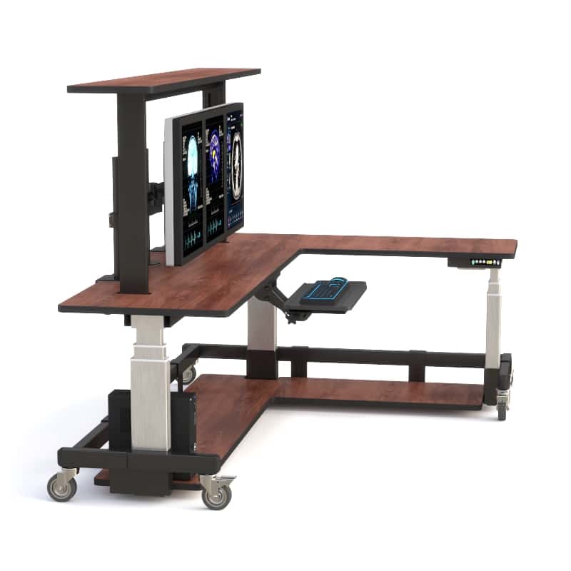 AFC Ergonomic Furniture: VersaLift L Shape Standing Movable Desk - Flexibility and Functionality for Your Workspace 2 AFC Ergonomic Furniture: VersaLift L Shape Standing Movable Desk - Flexibility and Functionality for Your Workspace - Image 2