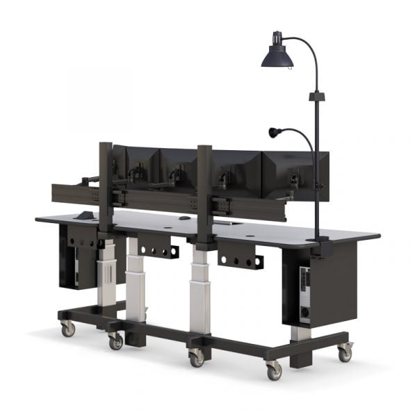 Ergonomic Height Adjustable Standing Desk for Radiology and Imaging