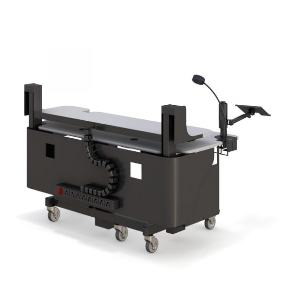 Height Adjustable Desk for Diagnostic Radiology Doctors
