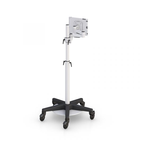 Height Adjustable Tablet Floor Stand