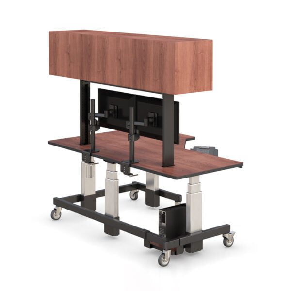 Ergonomic Standing Desk with Shelves