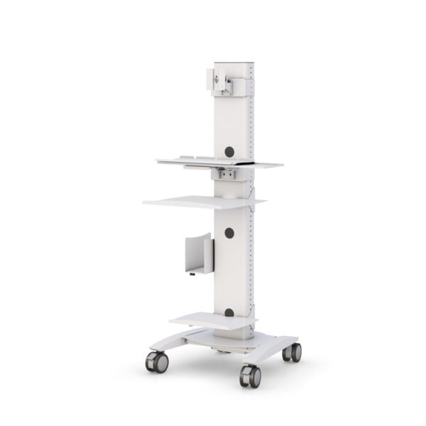 Mobile Rolling Monitor Floor Stand Cart