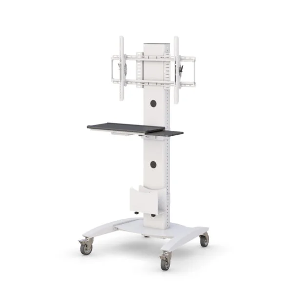 AFC's Adjustable Rolling Monitor Mount and Keyboard Stand for Healthcare
