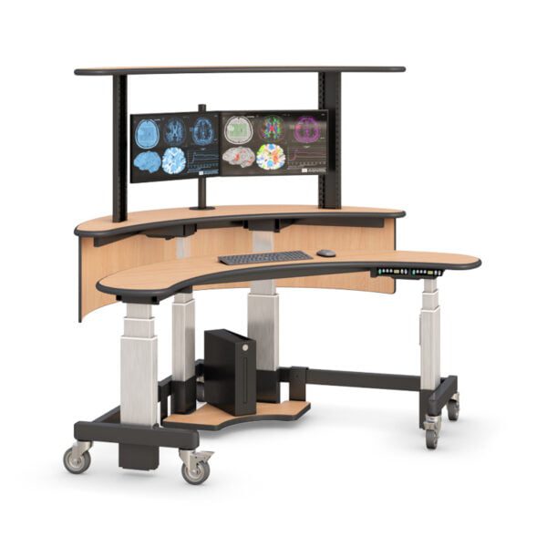 772011 Dual-Tier Adjustable Desktop Standing Desk