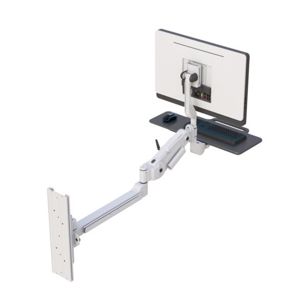 AFC Medical Furniture: Wall Mounted Computer Display and Keyboard Arm - Optimize Your Workspace and Enhance Ergonomics - Image 4