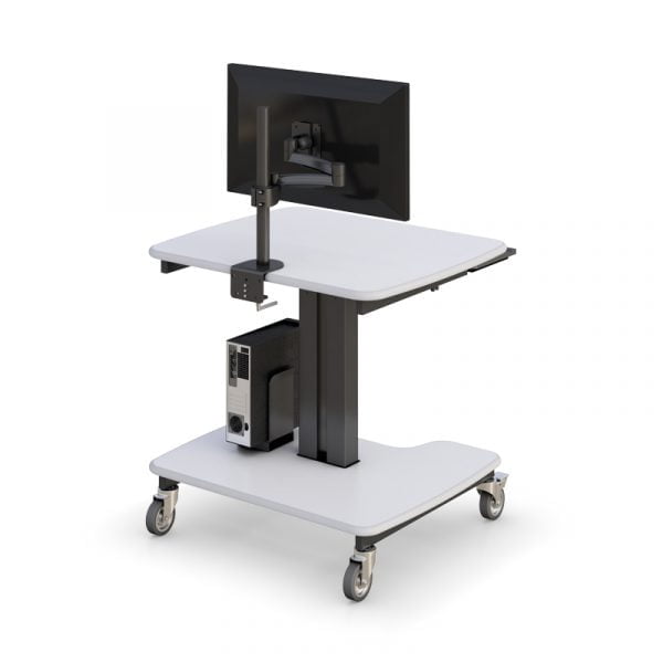 Computer Stand on Wheels