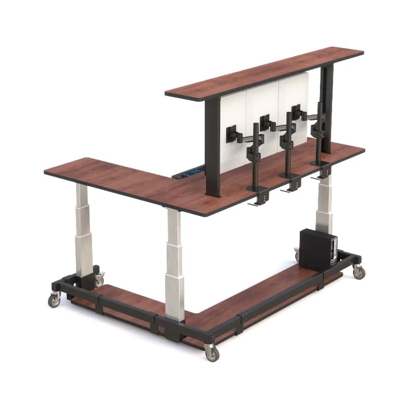 AFC Ergonomic Furniture: VersaLift L Shape Standing Movable Desk - Flexibility and Functionality for Your Workspace 3 AFC Ergonomic Furniture: VersaLift L Shape Standing Movable Desk - Flexibility and Functionality for Your Workspace - Image 3