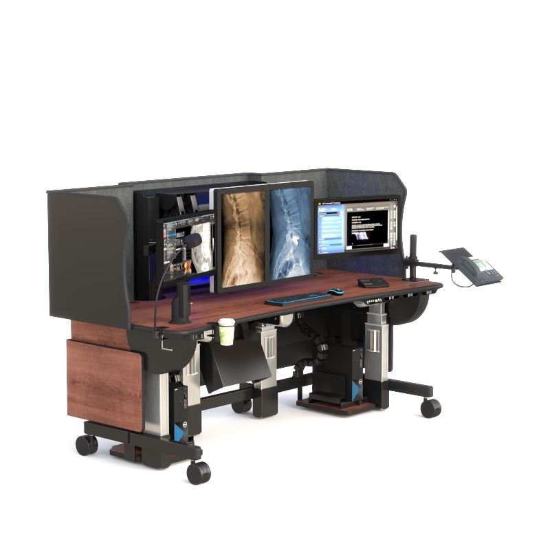 AFC Radiology Workstation Desk 2 AFC Radiology Workstation Desk - Image 2