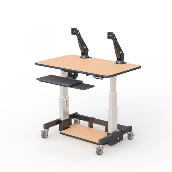 ergonomic adjustable computer standing office desk