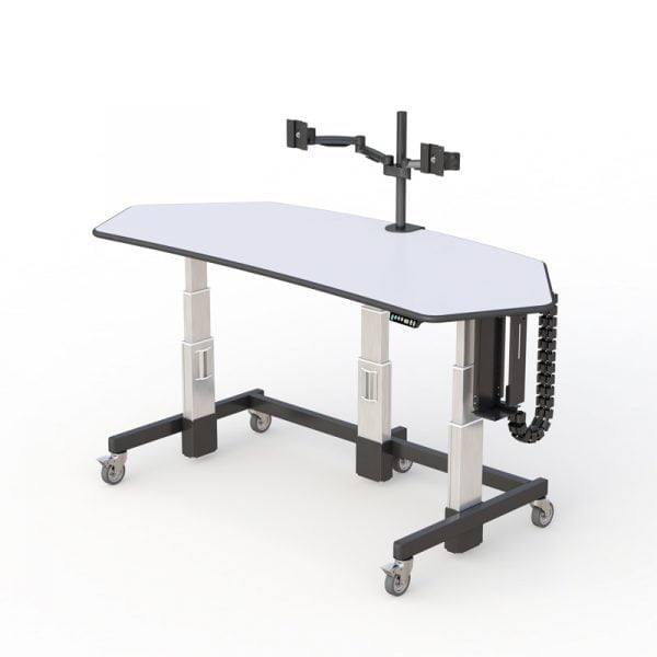 Ergonomic Adjustable Standing Computer Desk for Home Office