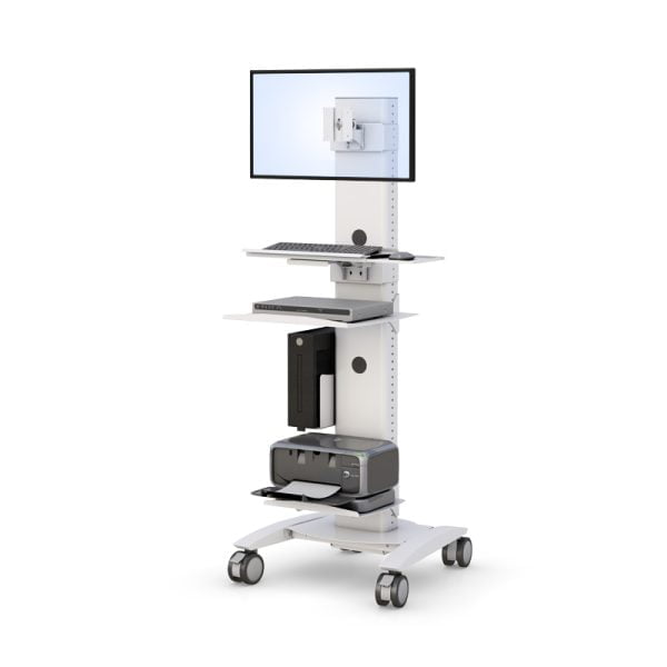 Mobile Monitor Floor Stand