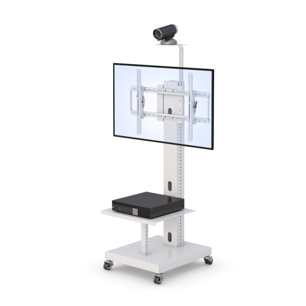 Ergonomic Telemedicine Video Conferencing Cart