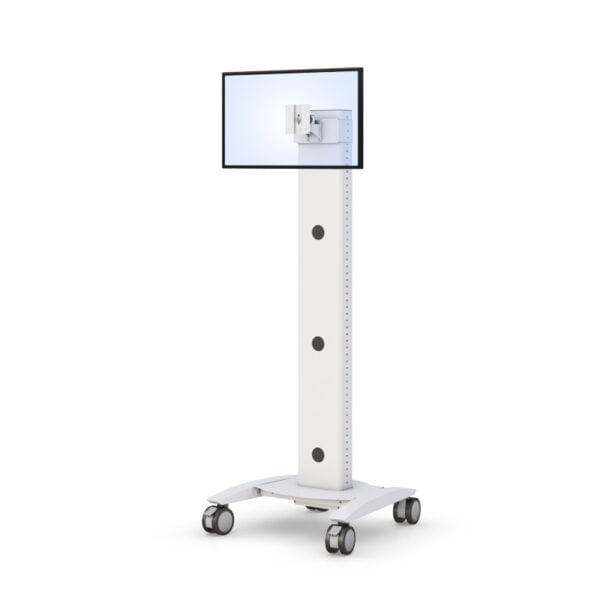 Medical Rolling Computer Monitor Cart on Wheels